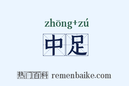 中足是什么意思的图片